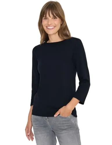 Cecil Damen Basic U-Boot Shirt von CECIL