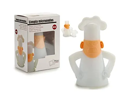 Dream Hogar Mikrowellen-Reiniger, weiß, 7,5x11,5x23cm