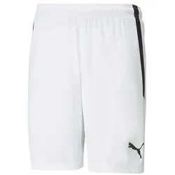 PUMA Sporthose PUMA teamLIGA Short Shorts Herren schwarz|weiß 2XL
