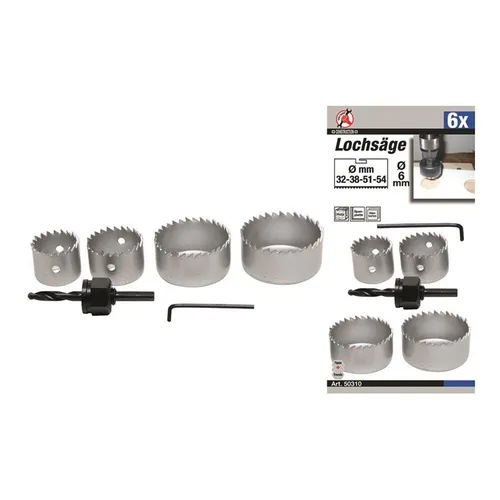 BGS-50310 Lochsägen-Satz 6-tlg.