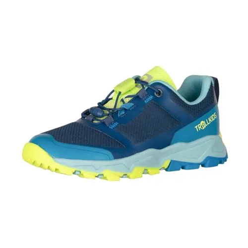 Trollkids Kids Sandefjord Hiker XT 28, Madeira Blue