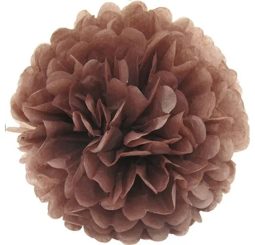 Creativery Pompon, 10 Papier Pompons 35cm SET