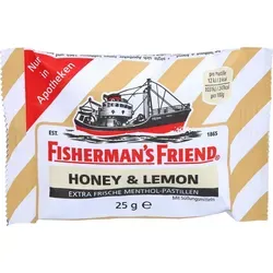 Produktbild Fisherman's Friend Honey & Lemon ohne Zucker, 25 g PAS