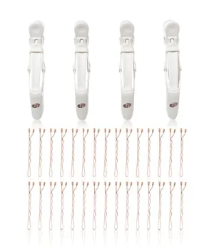 T3 Clip Kit Haarstylingset 1 Stk in gold von T3