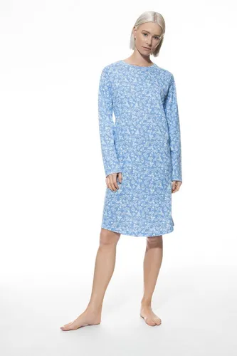 Mey Nachtwäsche Serie Flower Meadow Damen Nachthemden - Nachthemden für Damen mit floralem Print, legerer Passform und langem Arm für optimalen Schlafkomfort und Stil.