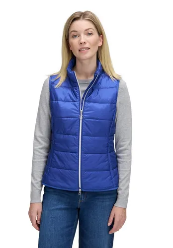 Betty Barclay Steppweste Damen Polyamid blau, 38 - Funktionsjacken mit modernem Uni-Design, praktischen Taschen und Zweiwege-Reißverschluss – leicht, bequem und vielseitig, ideal für Freizeit und Alltag!