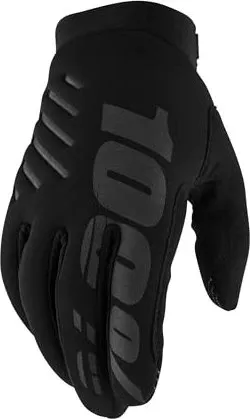100% BRISKER Damen Handschuhe, Schwarz, M - Motorradhandschuhe - Motorradhandschuhe mit leicht isolierter Softshell-Oberhand für warme Finger. Atmungsaktives Innenmaterial und silikonbedruckte Innenhand sorgen für optimalen Grip und Komfort.