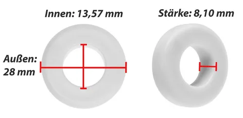Piebert Rührquirl Quirl 50182 für Severin Tchibo Ottoni Fabbrica Milchaufschäumer (zum