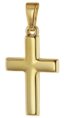 trendor Kreuz-Anhänger 18 mm Gold 750 - Eleganter 18K Kreuz-Anhänger aus Echtgold, perfekt als zeitloses Geschenk für besondere Anlässe. Lieferung in ansprechender Geschenk-Box.