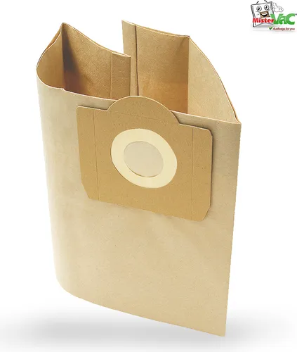 MisterVac Staubsaugerbeutel 10 Stück kompatibel mit Einhell Duo 1250/1