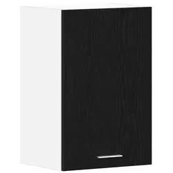 vidaXL Hängeschrank Schwarz Eichen-Optik 40x31x60 cm Holzwerkstoff