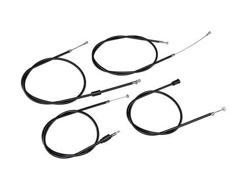 Bowdenzug-Set in Schwarz ab Bj. 10/76 - für Simson S50