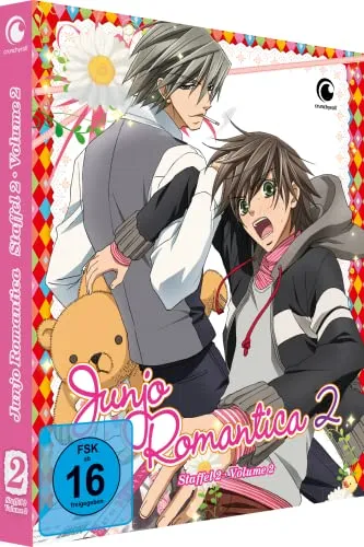 Junjo Romantica - Staffel 2 - Vol.2 - [DVD] - Romantische Anime-Serie, freigegeben ab 16 Jahren, ideal für Fans von Liebesgeschichten und emotionalen Beziehungen.