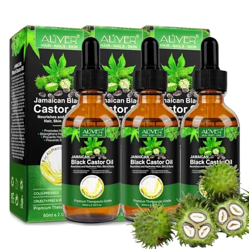 P-Beauty Rizinusöl Castor Öl | Bio & Vegan für Haut, Haare, Bart | 3x60ml