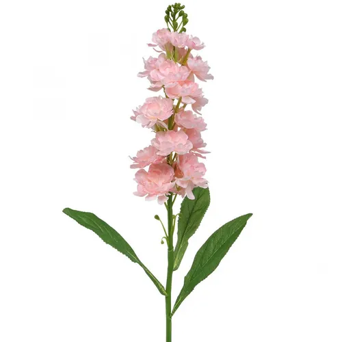Levkoje Rosa Kunstblume Deko Seidenblume 78cm