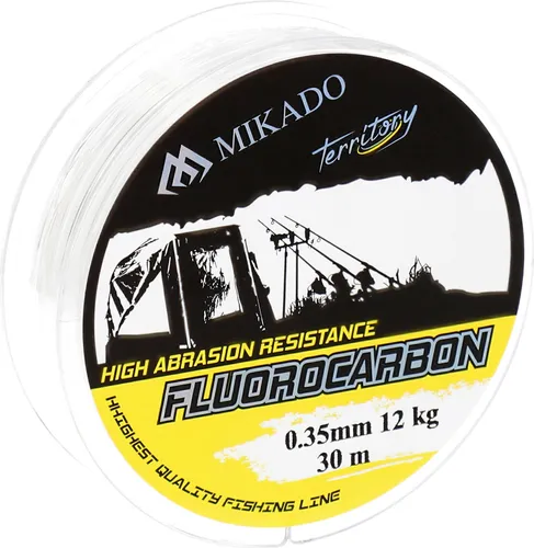 Produktbild Angelschnur Fluorocarbon Carp Mikado Territory Schnur 0.45 mm 20 lbs 30 m