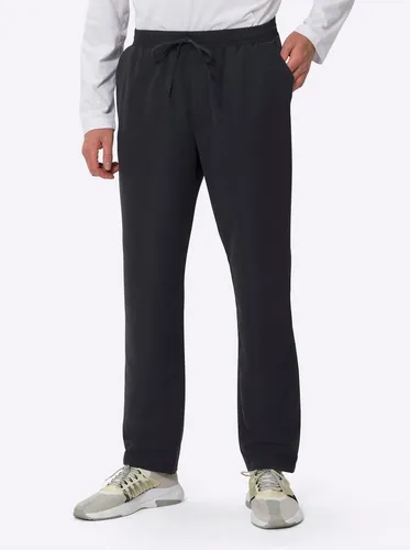 Sieh an! Jogginghose Freizeithose Schwarz Größe 48