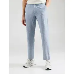 Selected Bundfaltenhose (1-tlg) blau 48