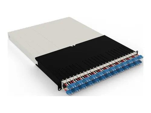 PATCHBOX patchbox.one Kabeleinzugssystem - RAL 9005 - Sonstige Elektroinstallationsartikel mit 30U Kapazität für effizienten und ordentlichen Kabelmanagement in jedem Technikraum.