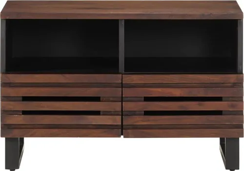 vidaXL TV-Schrank Braun 70x34x46 cm aus massivem Mango-Holz von vidaXL