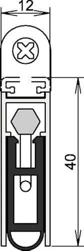 Produktbild Türdichtung Kältefeind Allround® 1-1075