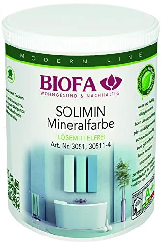 Biofa SOLIMIN Mineralfarbe weiß 1L