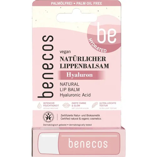 Benecos Natural Lip Balm Hyaluron   4.7 g