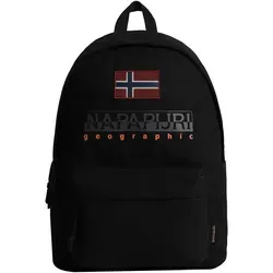 Napapijri Hering DP black 041 - Funktionaler Rucksack - Daypacks und Businessrucksäcke, aus mindestens 30% recycelten Materialien, mit verstellbaren Schulterriemen und zwei Außentaschen für optimalen Komfort.