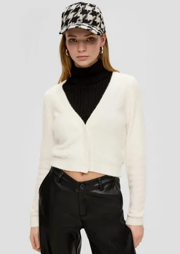 Q/S by s.Oliver Cropped Fit Strickjacke