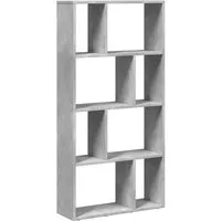 vidaXL Bücherregal 8 Fächer - Büro-Bücherregal mit modernem Design, vielseitig als Raumteiler einsetzbar und bietet reichlich Stauraum für Bücher und Dekoration.