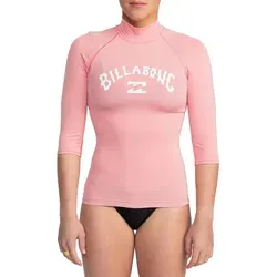 Billabong Funktionstop Tropic Surf rosa M (38) - Stylisches Funktionstop für aktive Tage, aus 85% Polyester und 15% Elasthan, ideal für den Strand oder Sport.