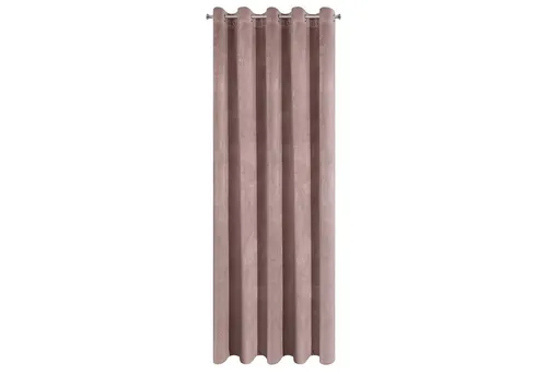 Eurofirany Villa Samtvorhang 140x250cm in pink von Eurofirany