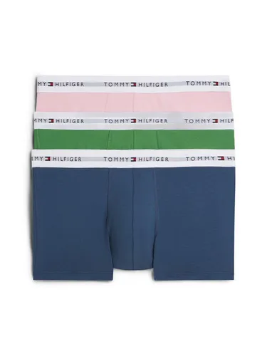 Tommy Hilfiger Underwear Trunk (3-St) - Stylische Passform mit Komfortbund - Eng anliegender Trunk von Tommy Hilfiger Underwear in sportlichem Design. Der elastische Bund sorgt für hohen Tragekomfort, während die Baumwollmischung für Bewegungsfreiheit sorgt. Ideal für den Alltag.