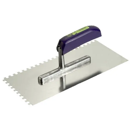 Connex COX781236 Zahnglättekelle, rostfrei, Zahnung rechts und vorne, Größe 280