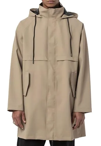 Moderner Unisex Parka mit Kapuze - Funktionsjacken: Zeitgemäßes Design und wasserabweisender Stoff bieten optimalen Schutz in jeder Wetterlage. Ideal für urbane Abenteuer und leichte Pflege.