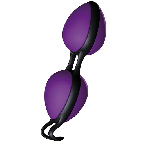 Joyballs Liebeskugeln - Beckenboden Trainer aus Silikon - Sexspielzeug für Frauen, ideal zur Stärkung des Beckenbodens. Die spritzwassergeschützten und phthalatfreien Kugeln bieten angenehme Stimulation und sind perfekt für Selbstbefriedigung.