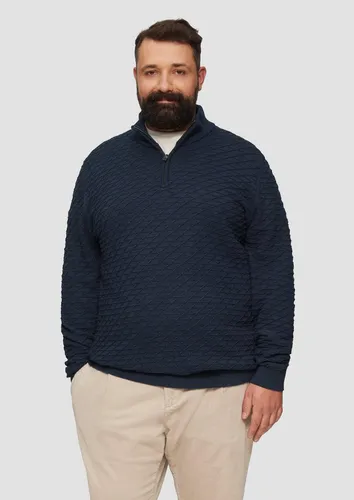 Pullover mit Half-Zip für Herren - Bequemer Pullover mit Stehkragen und Reißverschluss, ideal für kühlere Tage und vielseitig kombinierbar.