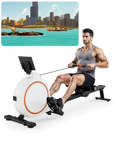 Superun Rudergerät für Zuhause mit 32 Stufen Widerstand von Superun