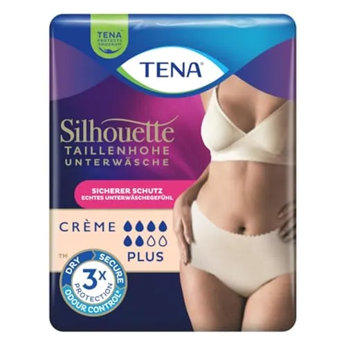 Tena Silhouette Plus L Creme Inkontinenz Pants