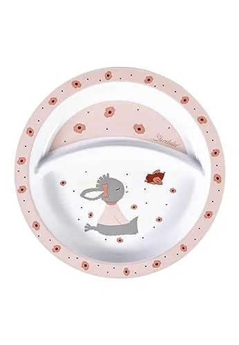 Sterntaler Kinder Teller Esel Emmi Girl flora rose in pink von Sterntaler