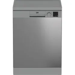 Beko DVN06430X Geschirrspüler, Edelstahl, freistehend, 60 cm