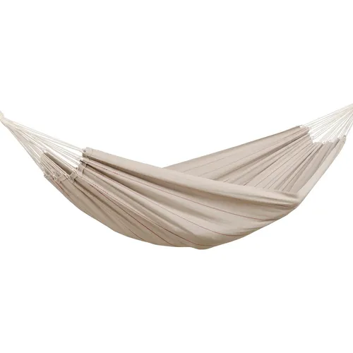 Hängematte Arte AZ-1018640 - Beige Camping-Hängematte - Hängematten & Hängestühle mit einer großzügigen Liegefläche von 230 x 150 cm und einer hohen Belastbarkeit von bis zu 200 kg für entspanntes Relaxen im Freien.