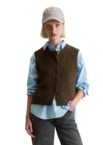 Marc O'Polo DENIM Strickweste aus Alpakawolle-Wolle-Mix
