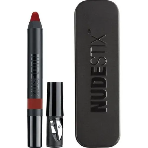 Nudestix Intense Matte Lip Crayon Royal - Lippenstift und Blush in einem, 2-in-1 Produkt für matte Lippen und frische Wangenfarbe, ideal für den natürlichen Look.