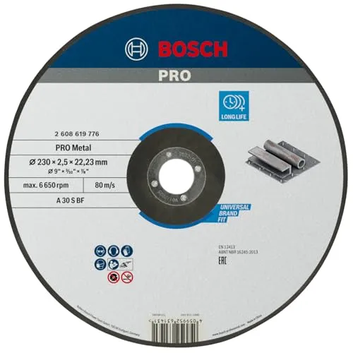 Bosch PRO Metal Trennscheibe 230 x 2,5 x 22,23 mm von Bosch