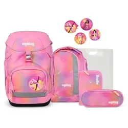 ergobag Schulranzen-Set Pack Set | Ergonomischer Schulrucksack für die 1. Klasse