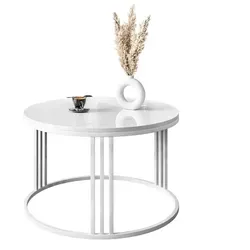 Runder Hochglanz Couchtisch LORI von Lookway