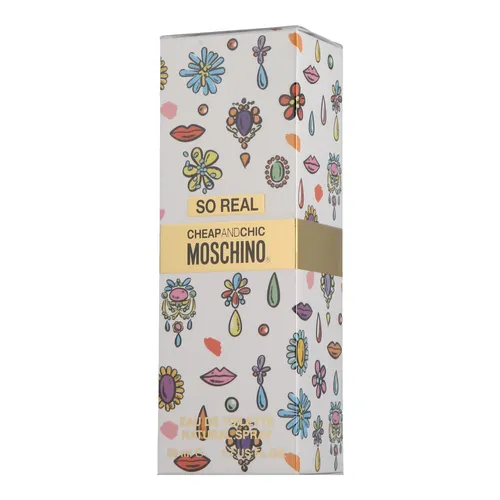 Moschino Cheap & Chic So Real Eau de Toilette 50 ml - Damenduft mit blumig-fruchtiger Note, ideal für fröhliche und junge Frauen, die Frische und Sex-Appeal lieben.