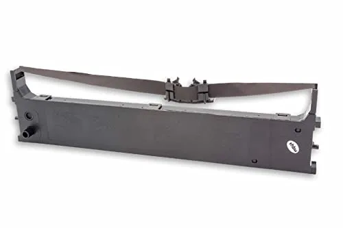 vhbw Farbband Schriftband kompatibel mit Oki Microline 5150, 5100 Nadeldrucker, Bondrucker - Schwarz