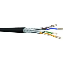 DRAKA Erd-Datenkabel Kat.7 S FTP 4x2xAWG23 1 LSHF 100m - Hochgeschwindigkeits Ethernetkabel, halogenfrei und ideal für Netzwerkinstallationen